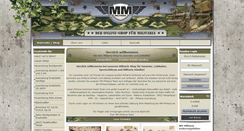 Desktop Screenshot of mm-militaria.de